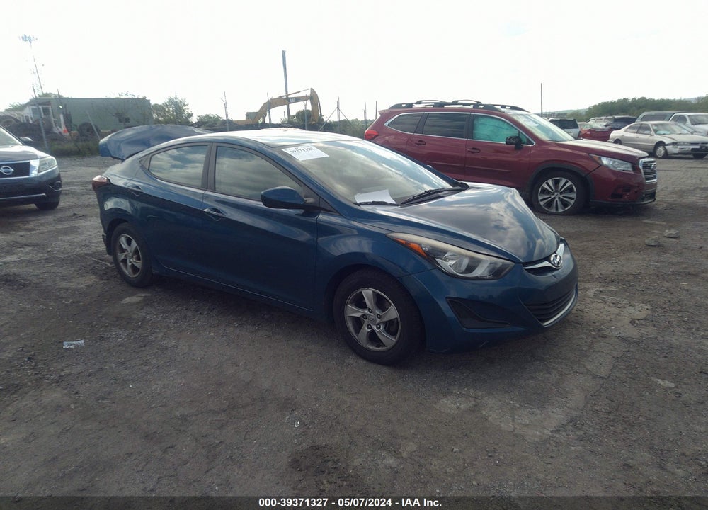 2015 HYUNDAI ELANTRA SE VIN: KMHDH4AE9FU235571