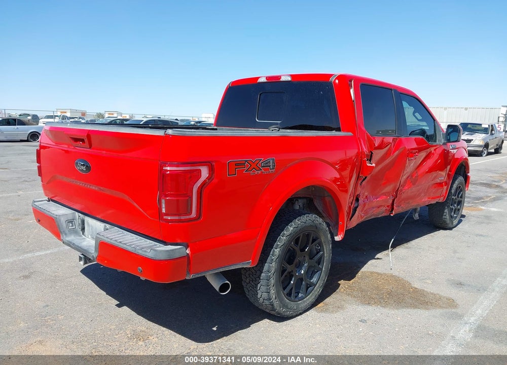 2015 FORD F-150 LARIAT VIN: 1FTEW1EG1FFA37712