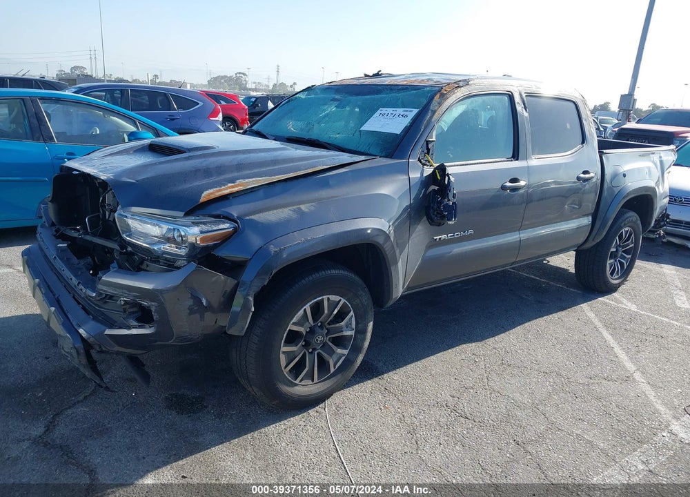 2021 TOYOTA TACOMA TRD SPORT VIN: 5TFAZ5CN7MX113178