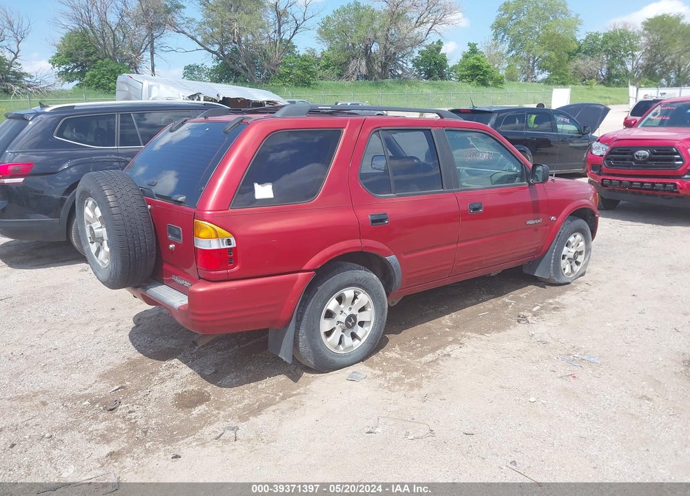 1999 HONDA PASSPORT EX/LX VIN: 4S6CM58W3X4400258