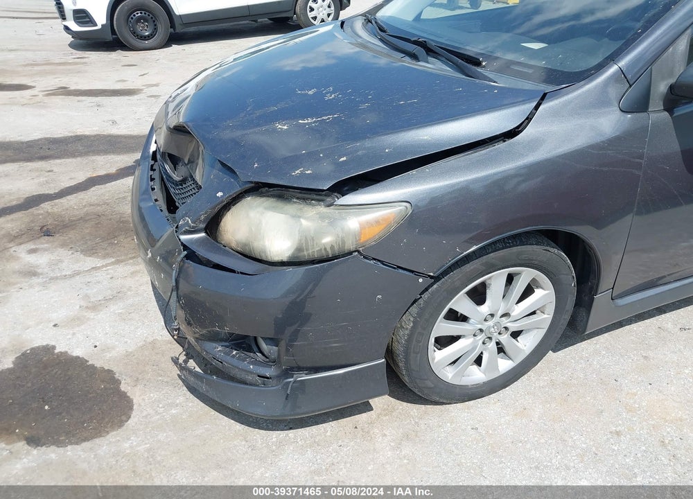 2009 TOYOTA COROLLA S VIN: 2T1BU40E89C052575