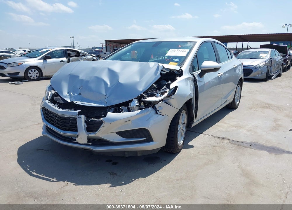 2016 CHEVROLET CRUZE LT AUTO VIN: 1G1BE5SM8G7300757