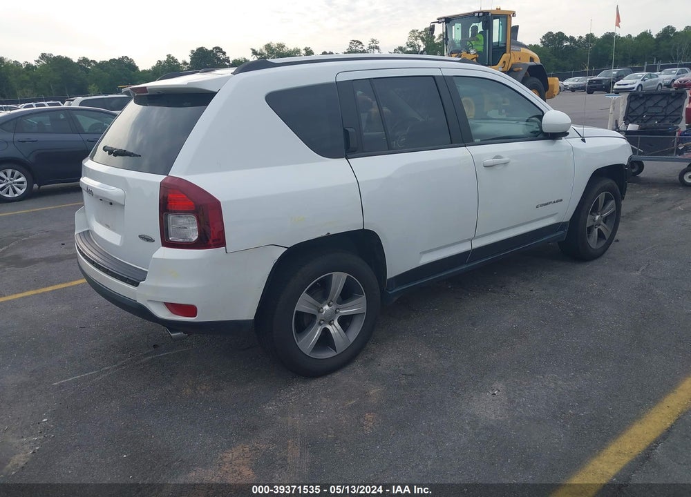 2017 JEEP COMPASS HIGH ALTITUDE FWD VIN: 1C4NJCEB3HD185681