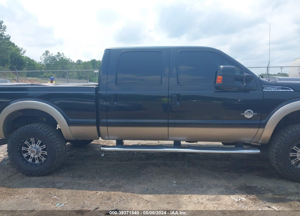 2012 FORD F-250 LARIAT VIN: 1FT7W2BTXCEA87056