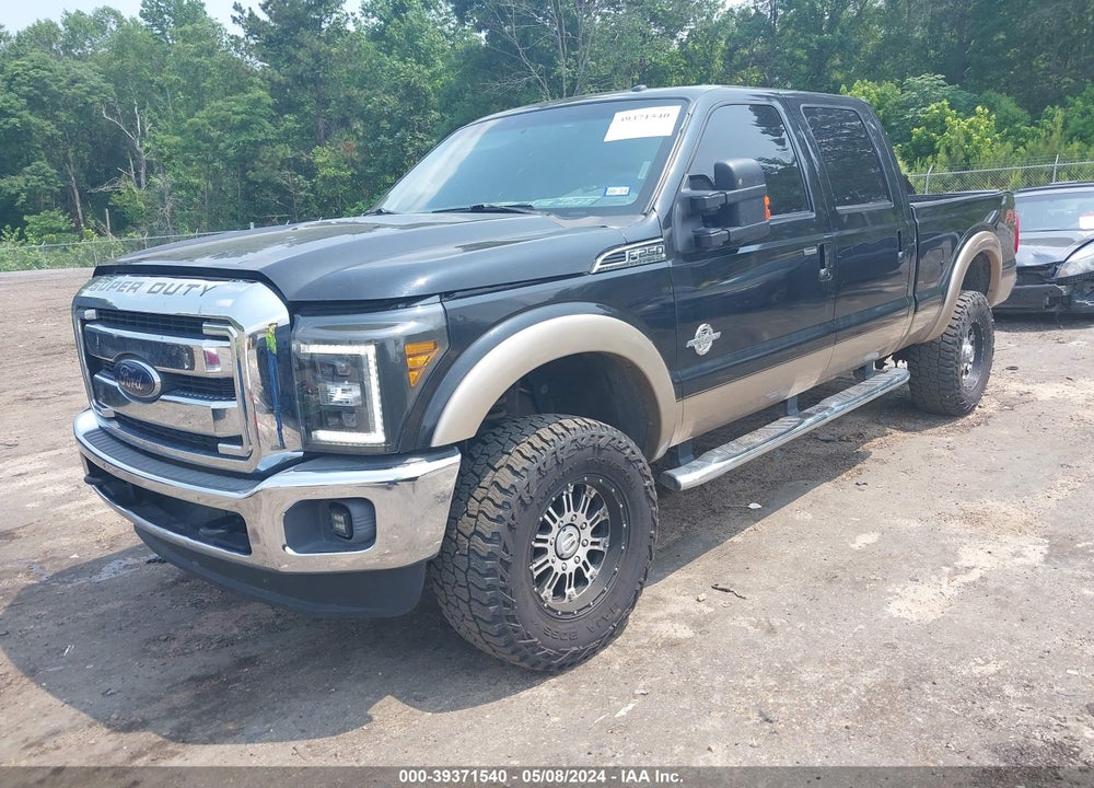 2012 FORD F-250 LARIAT VIN: 1FT7W2BTXCEA87056