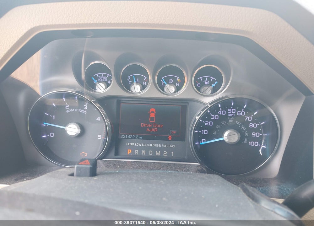 2012 FORD F-250 LARIAT VIN: 1FT7W2BTXCEA87056