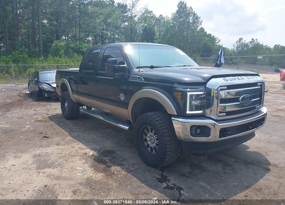 2012 FORD F-250 LARIAT VIN: 1FT7W2BTXCEA87056