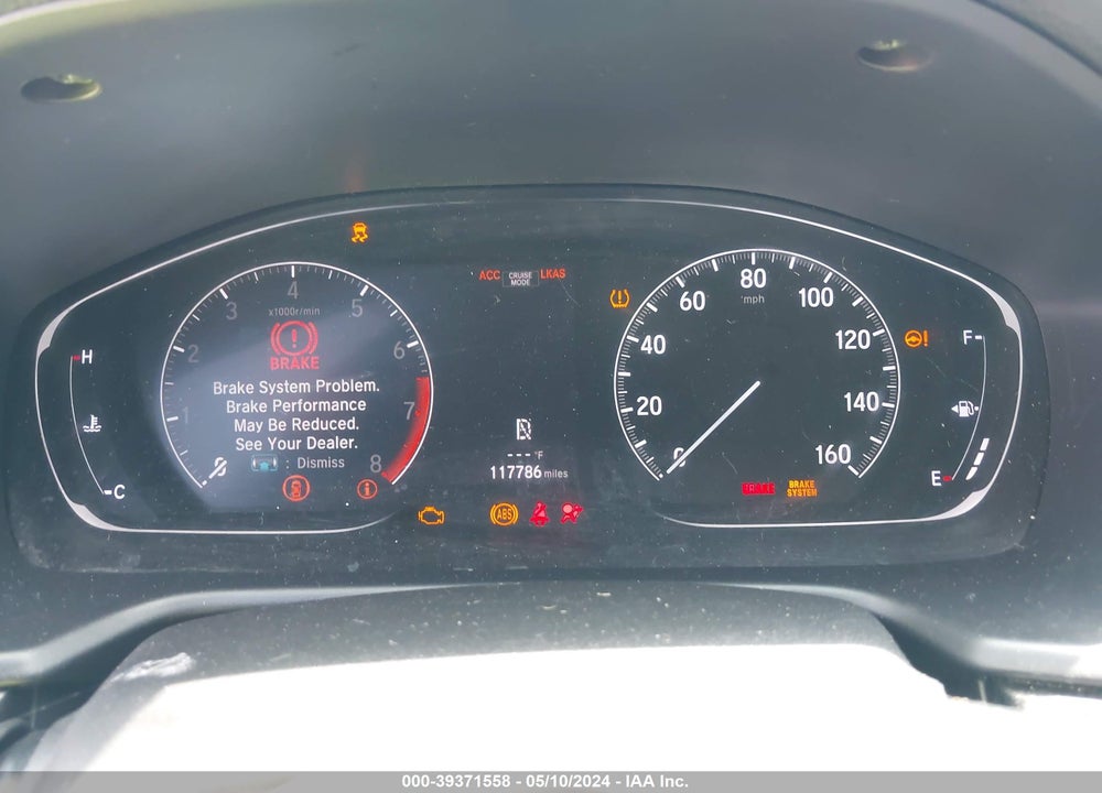 2018 HONDA ACCORD SPORT VIN: 1HGCV1F32JA234496