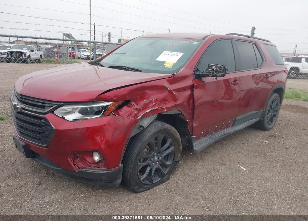 2018 CHEVROLET TRAVERSE RS VIN: 1GNERJKX4JJ145282
