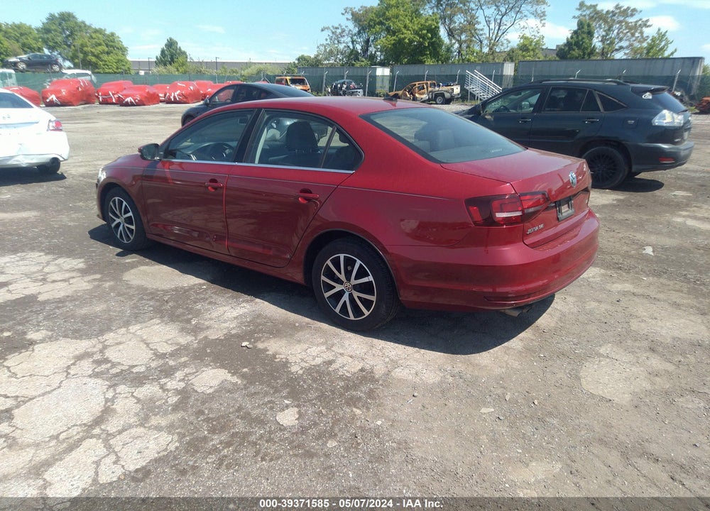 2017 VOLKSWAGEN JETTA 1.4T SE VIN: 3VWDB7AJ6HM367826