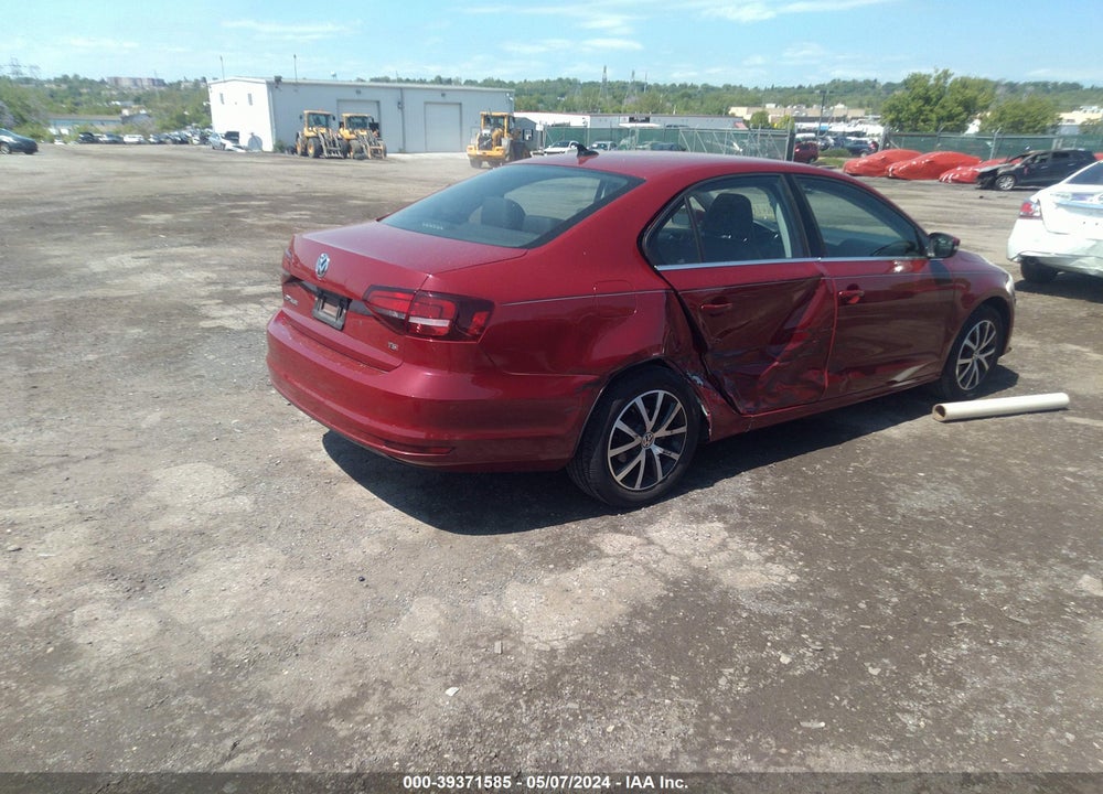 2017 VOLKSWAGEN JETTA 1.4T SE VIN: 3VWDB7AJ6HM367826