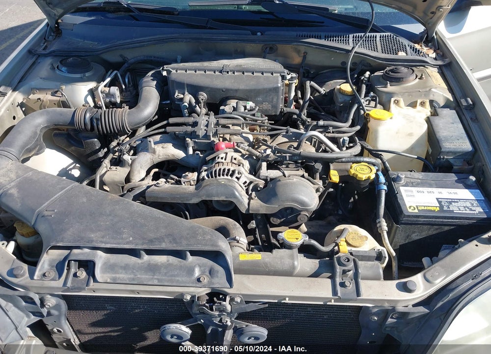 2001 SUBARU LEGACY VIN: 4S3BE656216213198