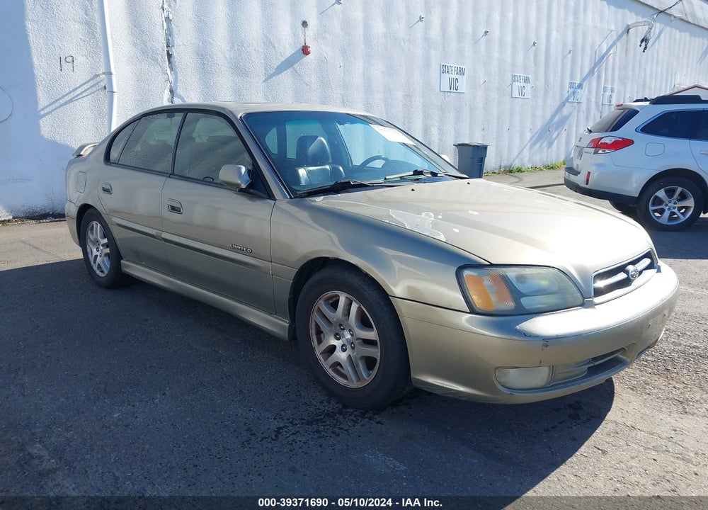2001 SUBARU LEGACY VIN: 4S3BE656216213198