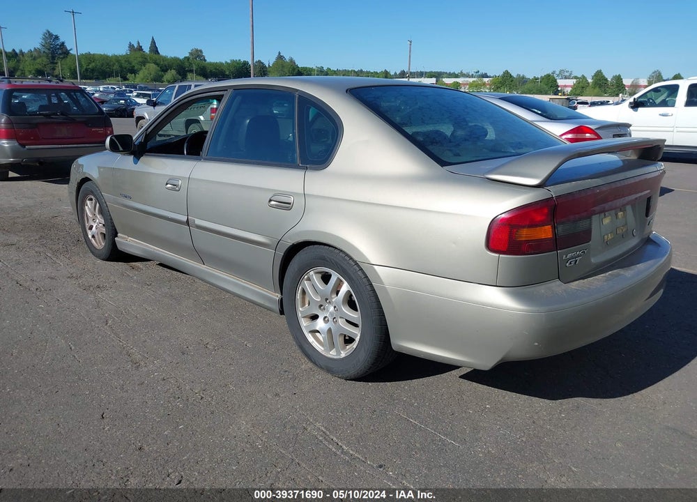 2001 SUBARU LEGACY VIN: 4S3BE656216213198