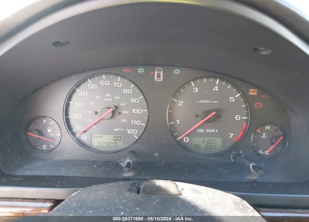 2001 SUBARU LEGACY VIN: 4S3BE656216213198