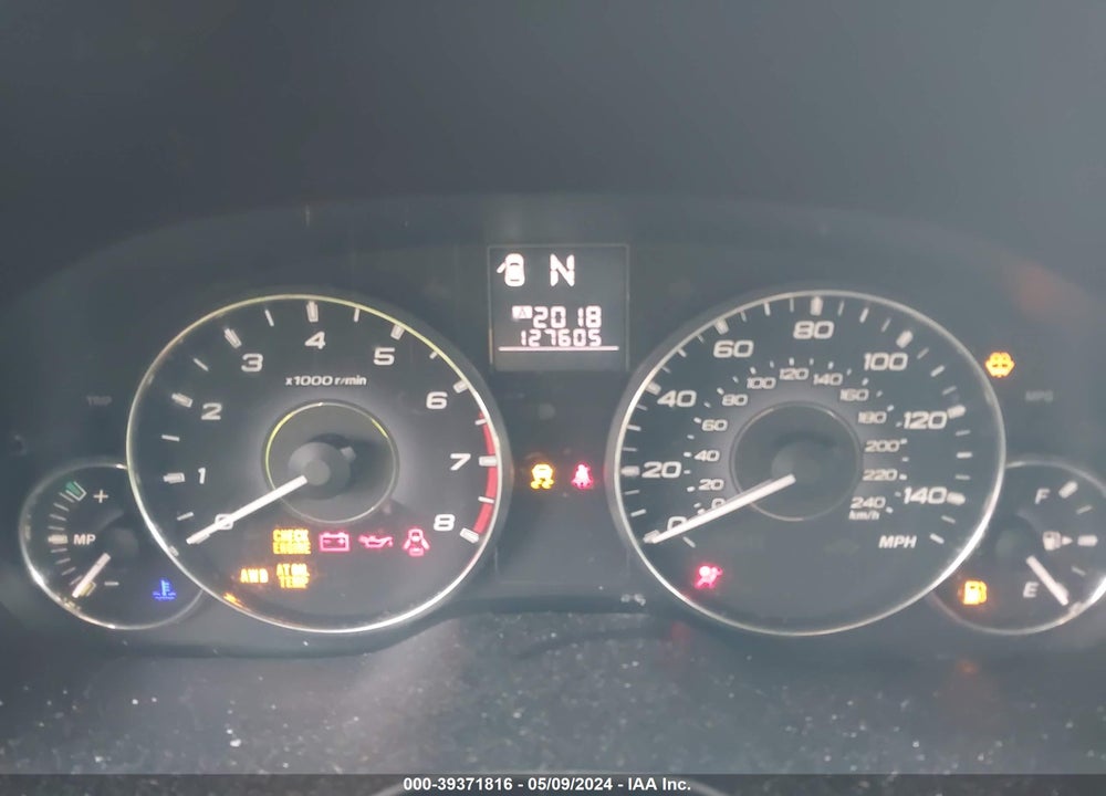 2011 SUBARU OUTBACK 2.5I PREMIUM VIN: 4S4BRBCC9B3330605