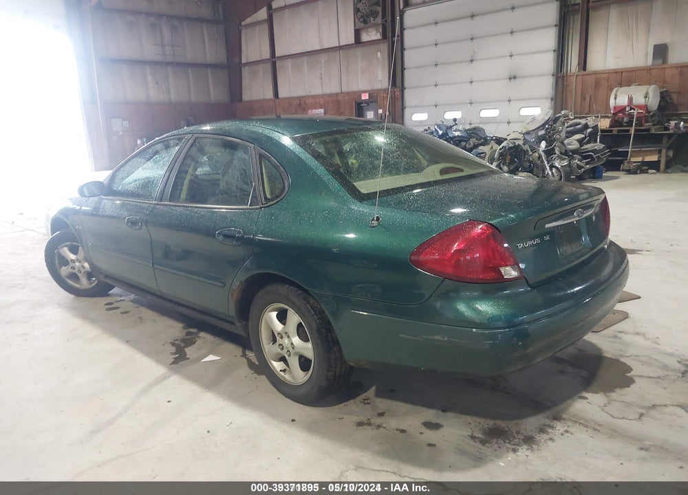 2000 FORD TAURUS SES VIN: 1FAFP5522YG175338