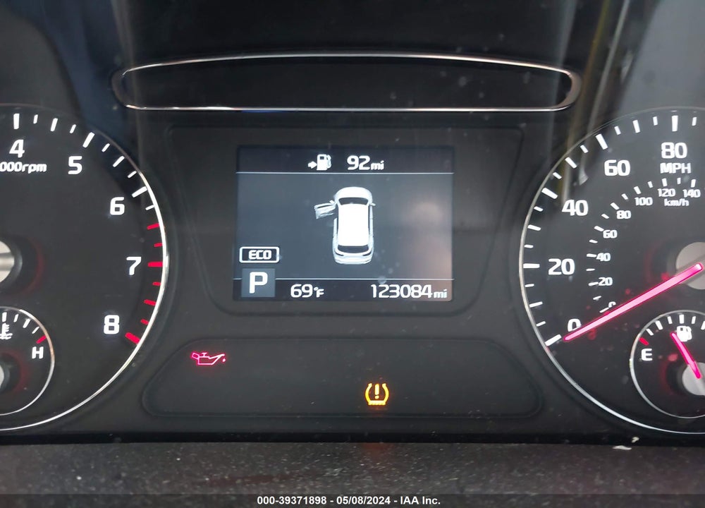 2020 KIA SORENTO 2.4L L VIN: 5XYPG4A36LG674579