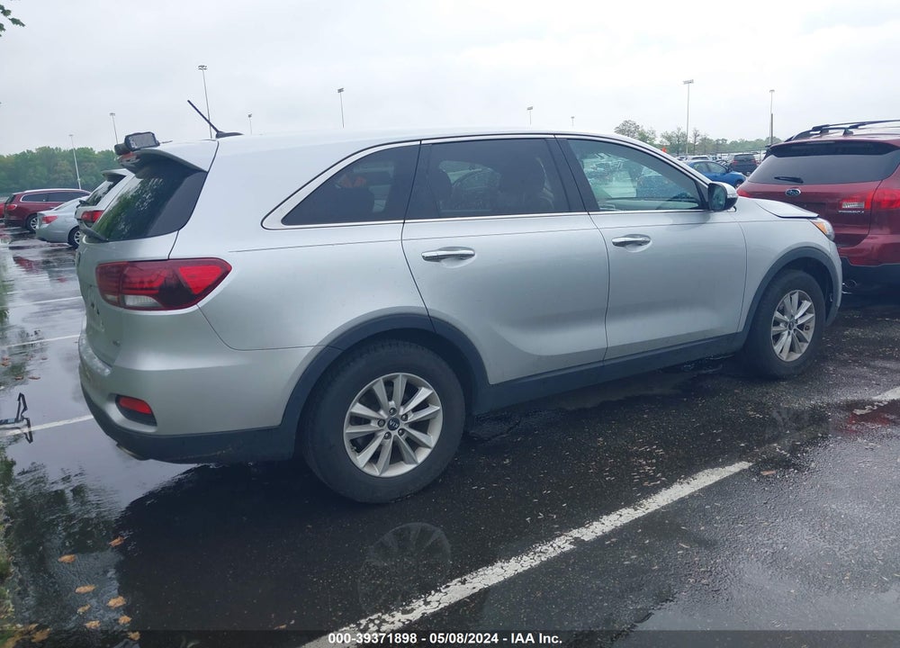 2020 KIA SORENTO 2.4L L VIN: 5XYPG4A36LG674579