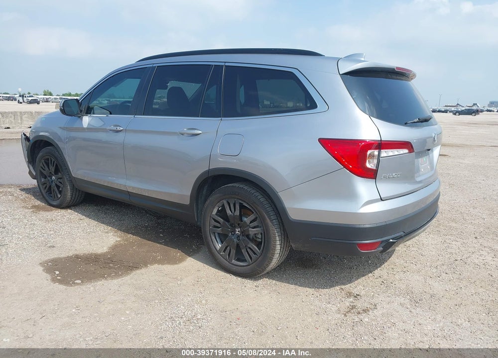 2021 HONDA PILOT 2WD SPECIAL EDITION VIN: 5FNYF5H22MB040852
