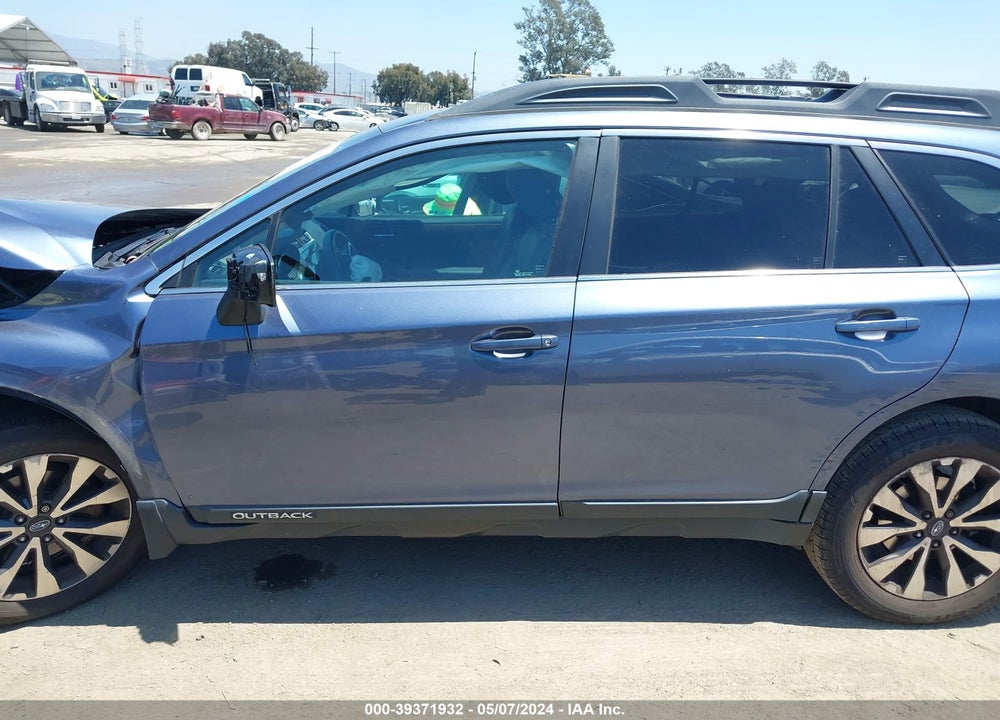 2015 SUBARU OUTBACK 2.5I LIMITED VIN: 4S4BSANC9F3249797