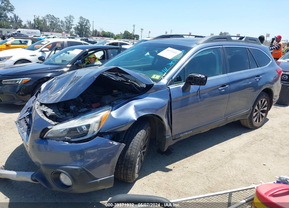 2015 SUBARU OUTBACK 2.5I LIMITED VIN: 4S4BSANC9F3249797