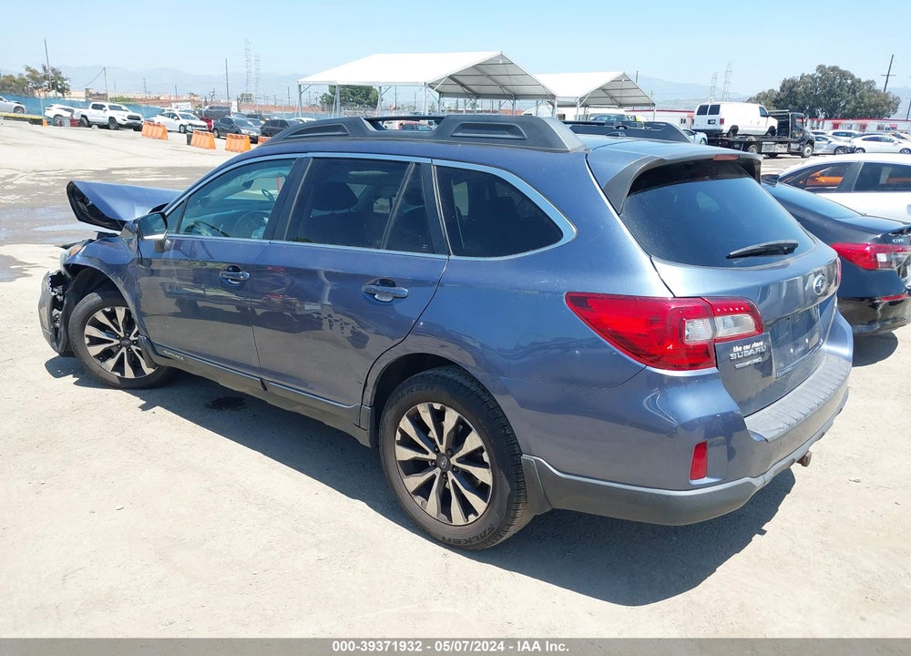 2015 SUBARU OUTBACK 2.5I LIMITED VIN: 4S4BSANC9F3249797