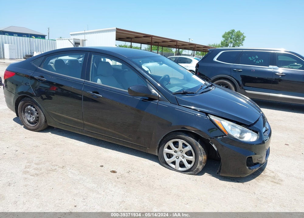 2013 HYUNDAI ACCENT GLS VIN: KMHCT4AE0DU426352
