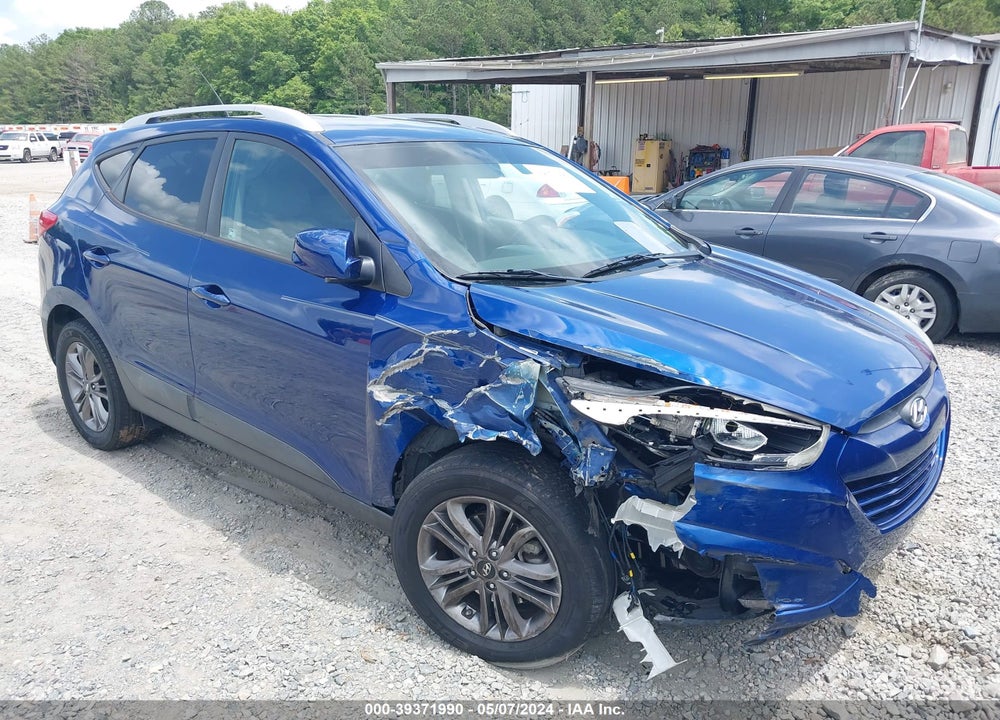 2014 HYUNDAI TUCSON SE VIN: KM8JU3AG6EU824120
