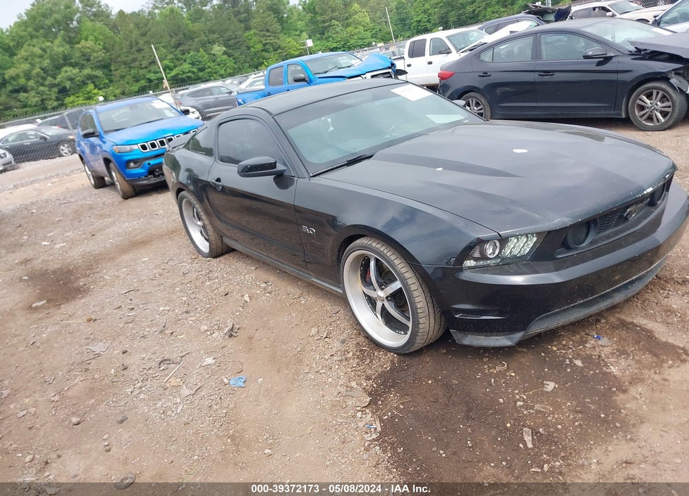 2012 FORD MUSTANG GT PREMIUM VIN: 1ZVBP8CF2C5264327