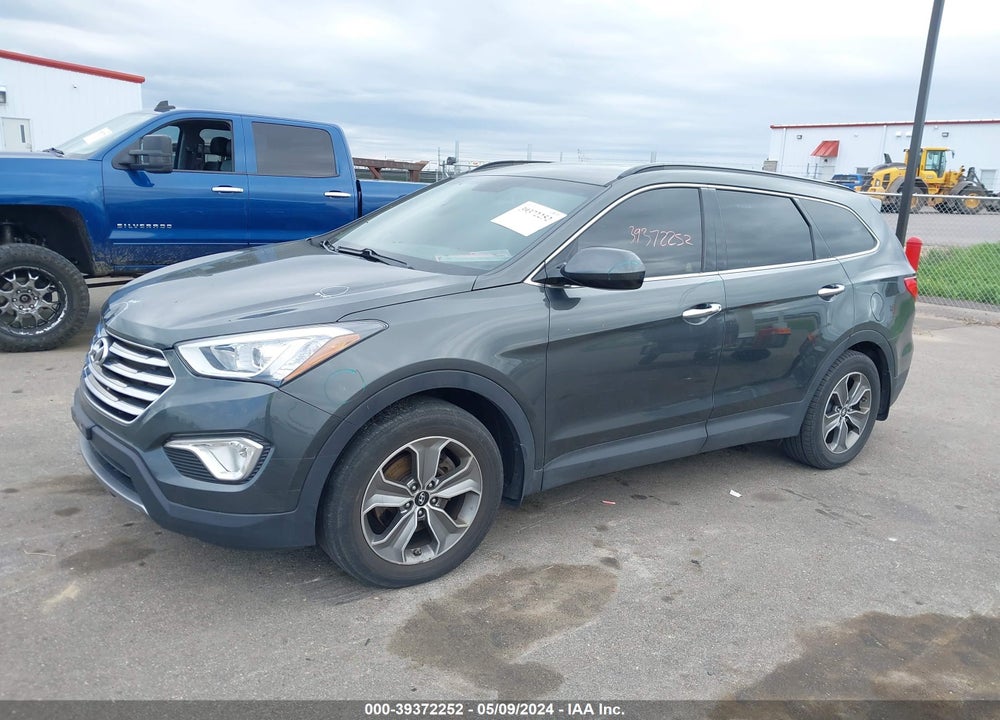 2014 HYUNDAI SANTA FE GLS VIN: KM8SMDHF0EU071336