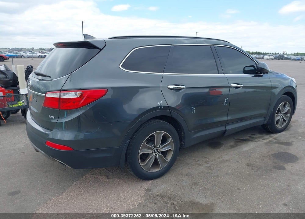 2014 HYUNDAI SANTA FE GLS VIN: KM8SMDHF0EU071336