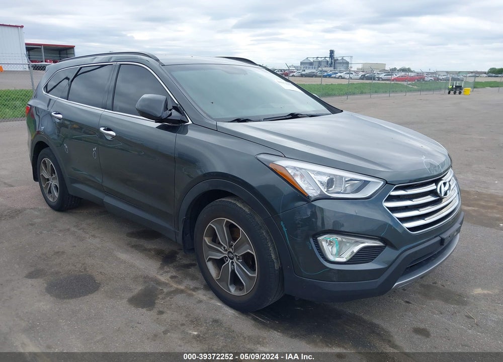2014 HYUNDAI SANTA FE GLS VIN: KM8SMDHF0EU071336