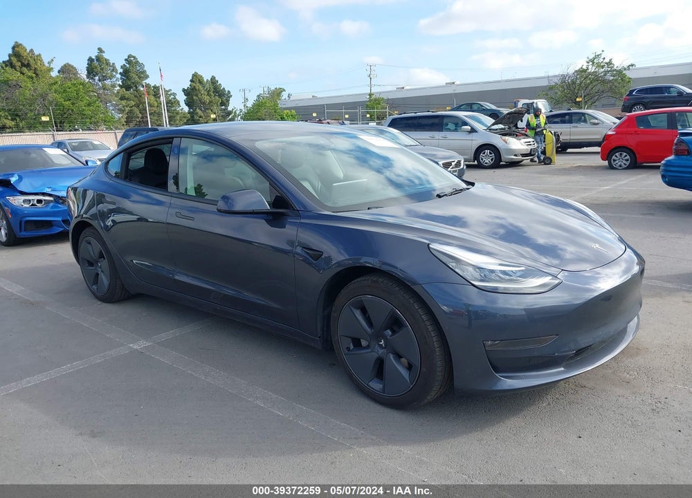 2022 TESLA MODEL 3 LONG RANGE DUAL MOTOR ALL-WHEEL DRIVE VIN: 5YJ3E1EB5NF297810