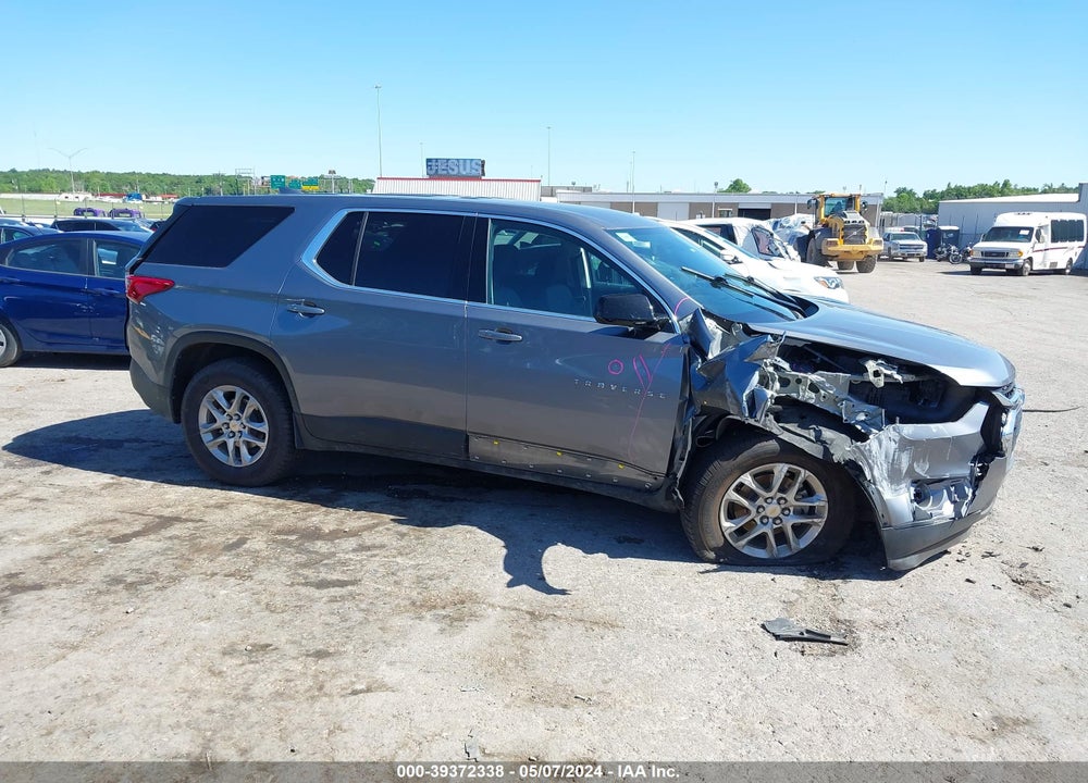 2020 CHEVROLET TRAVERSE FWD LS VIN: 1GNERFKW2LJ274886