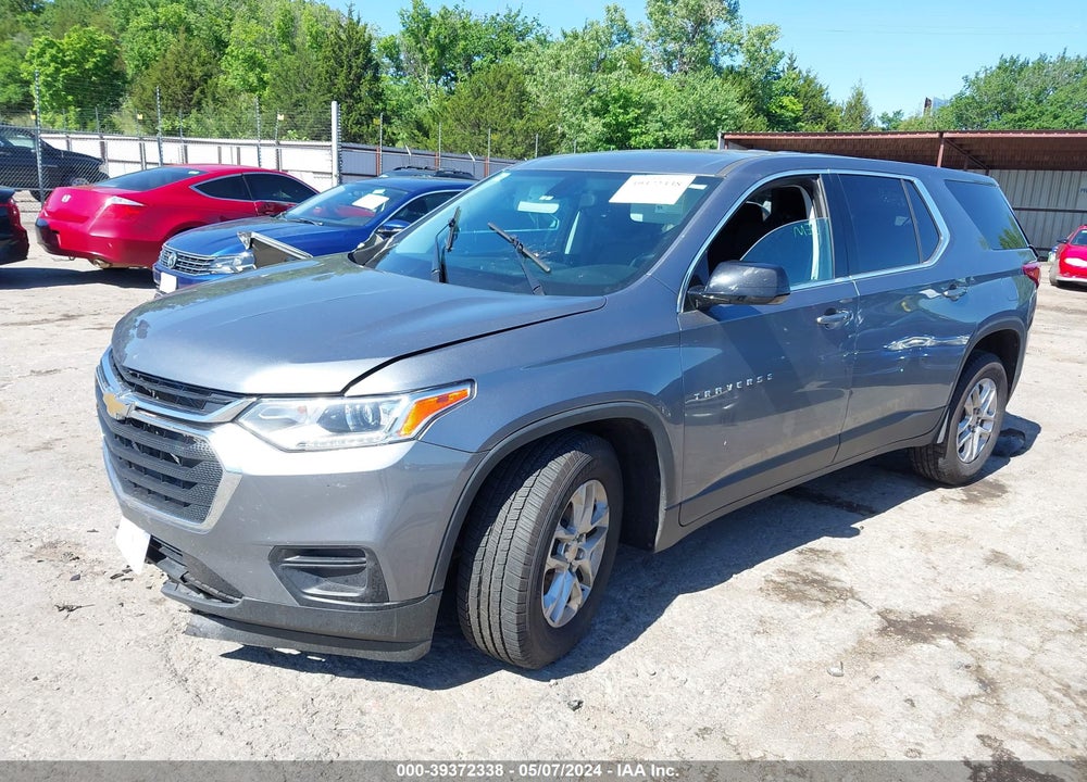 2020 CHEVROLET TRAVERSE FWD LS VIN: 1GNERFKW2LJ274886
