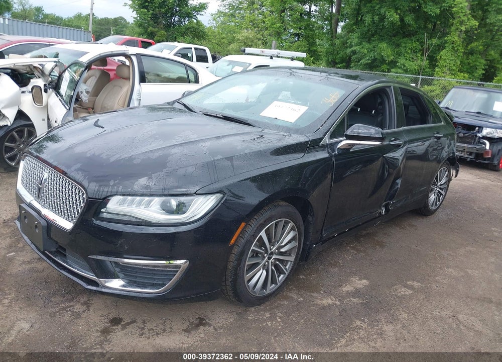 2017 LINCOLN MKZ SELECT VIN: 3LN6L5D90HR614402
