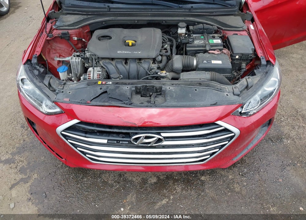 2017 HYUNDAI ELANTRA SE VIN: 5NPD74LF5HH155260