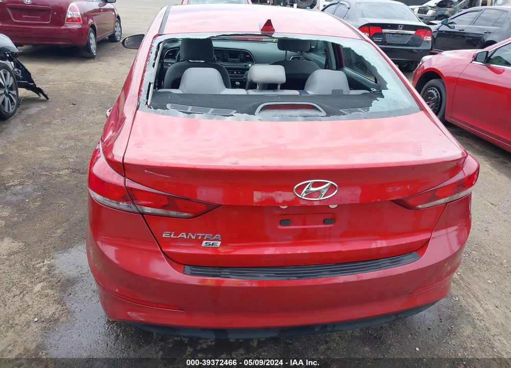 2017 HYUNDAI ELANTRA SE VIN: 5NPD74LF5HH155260