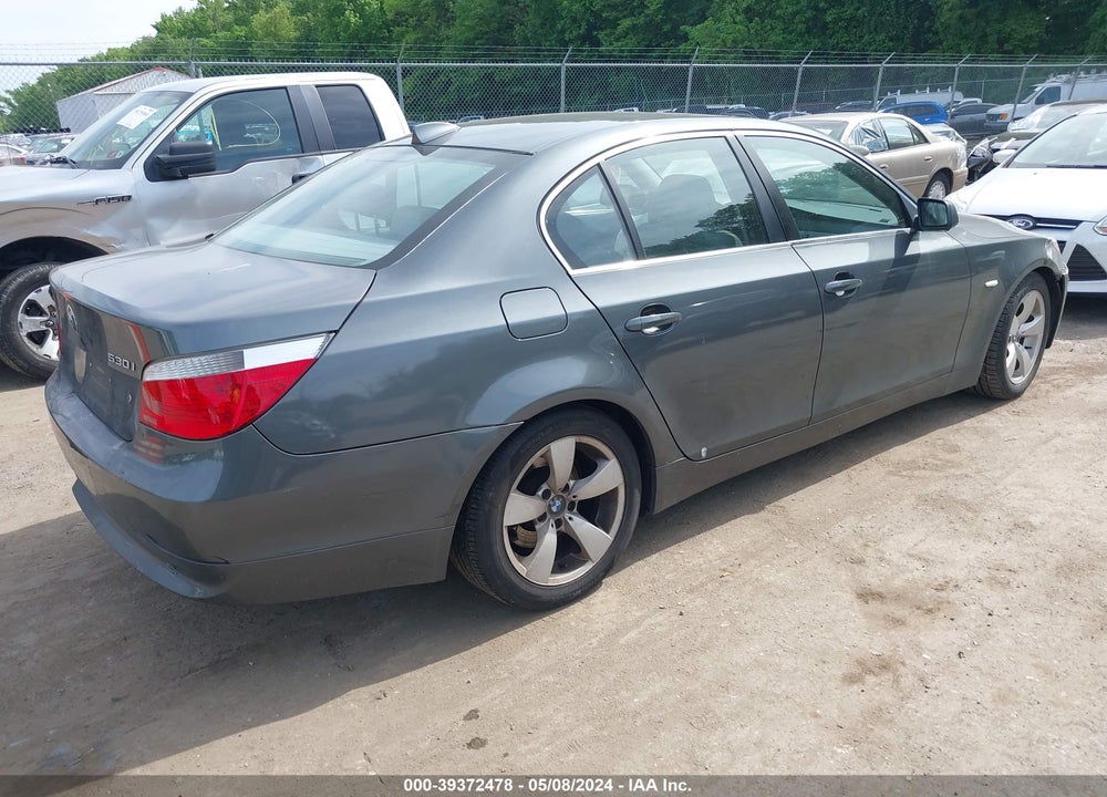 2005 BMW 530I VIN: WBANA73525CR59387