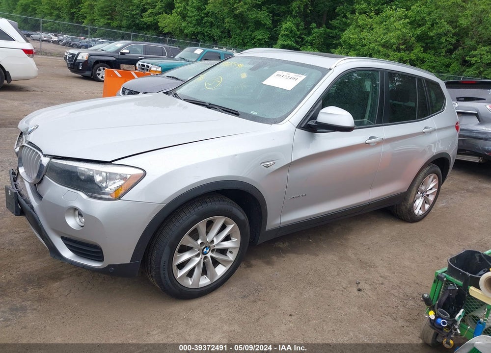2016 BMW X3 XDRIVE28I VIN: 5UXWX9C51G0D67664