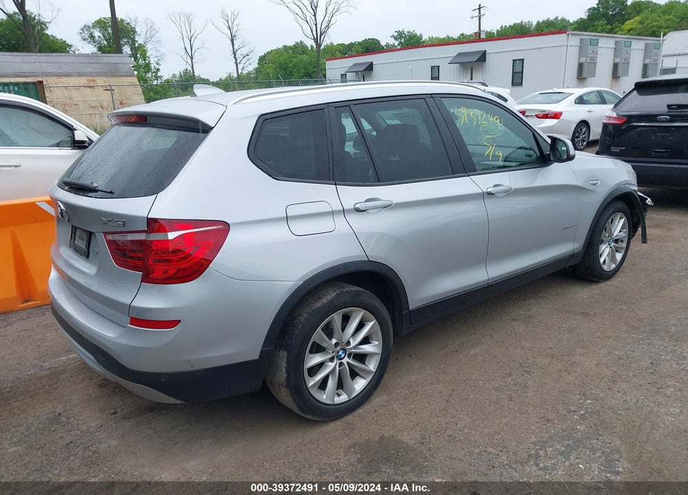 2016 BMW X3 XDRIVE28I VIN: 5UXWX9C51G0D67664