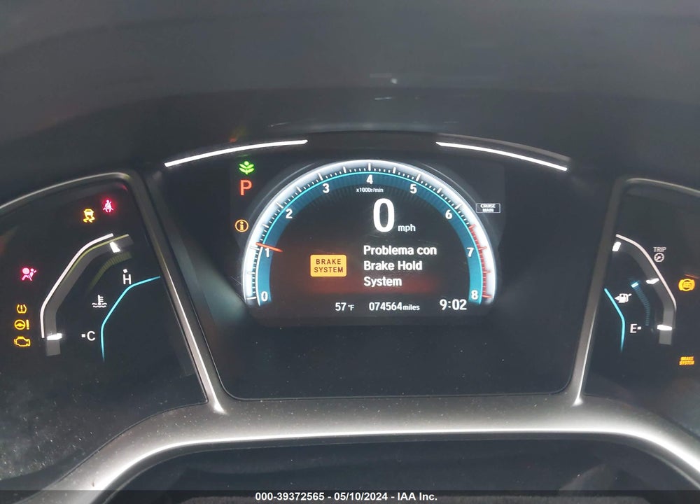 2017 HONDA CIVIC EX-L VIN: 2HGFC1F73HH634522