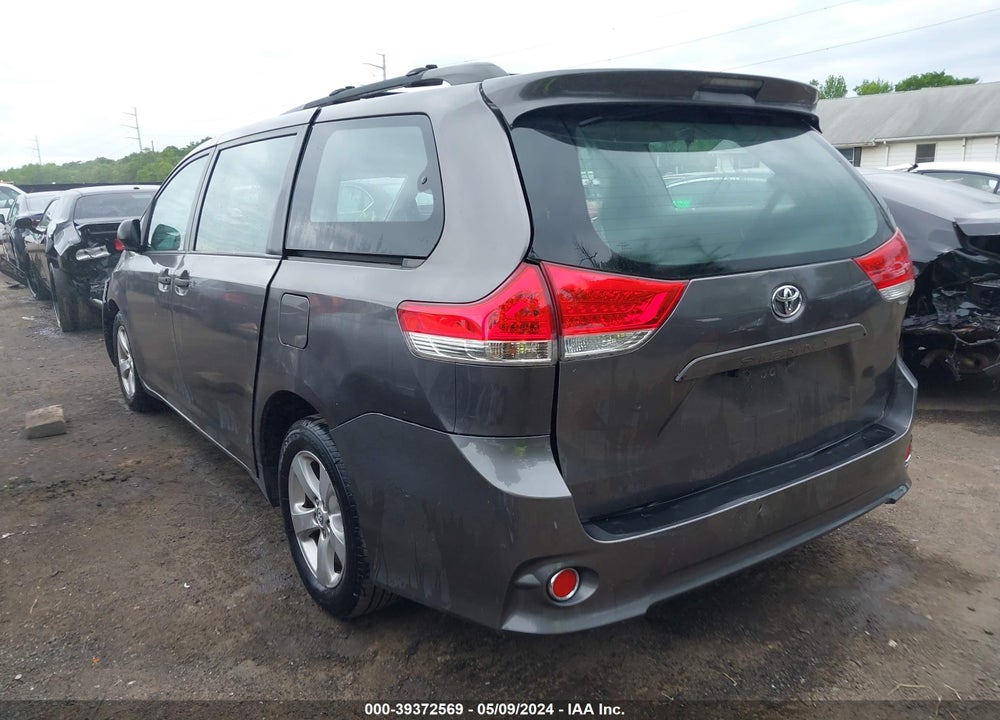2013 TOYOTA SIENNA L V6 7 PASSENGER VIN: 5TDZK3DC0DS401820