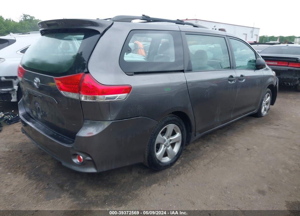 2013 TOYOTA SIENNA L V6 7 PASSENGER VIN: 5TDZK3DC0DS401820