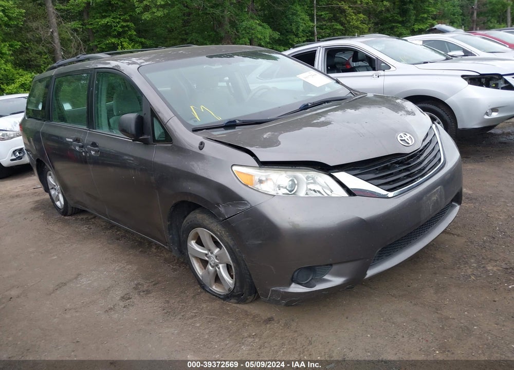 2013 TOYOTA SIENNA L V6 7 PASSENGER VIN: 5TDZK3DC0DS401820