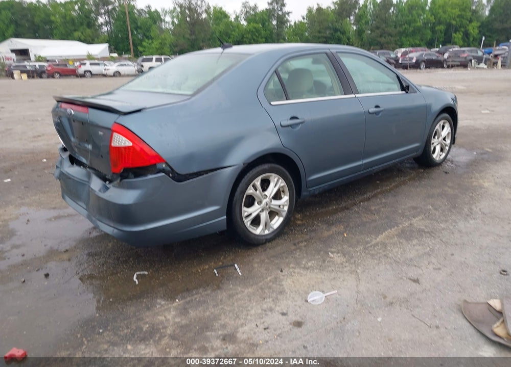 2012 FORD FUSION VIN: 3FAHP0HA5CR103906