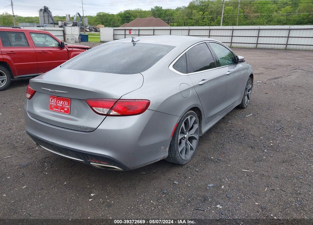 2015 CHRYSLER 200 C VIN: 1C3CCCCG8FN509767