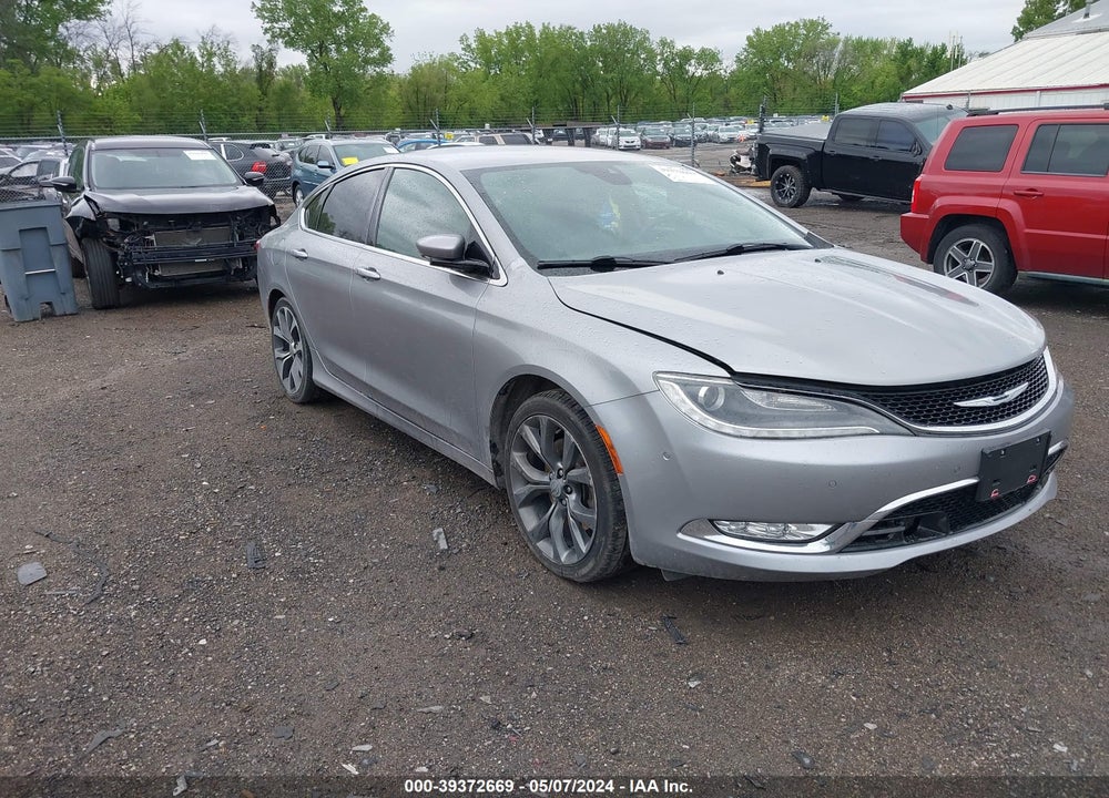 2015 CHRYSLER 200 C VIN: 1C3CCCCG8FN509767
