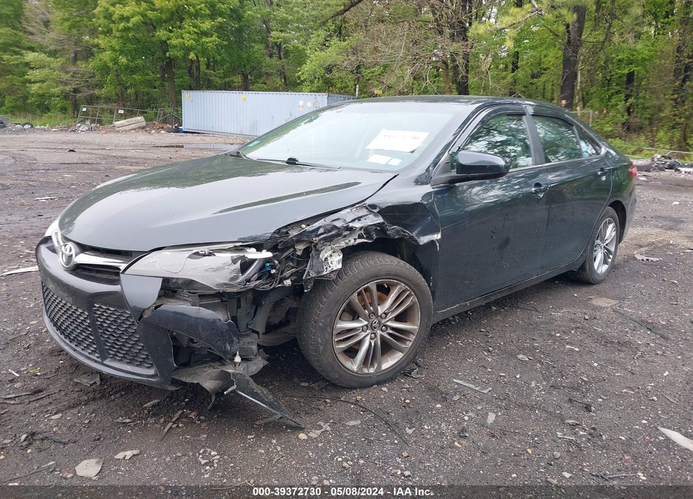 2016 TOYOTA CAMRY SE VIN: 4T1BF1FK5GU252847